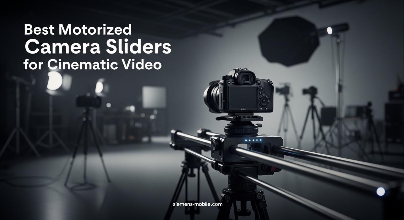 Best Motorized Camera Sliders for Cinematic Video