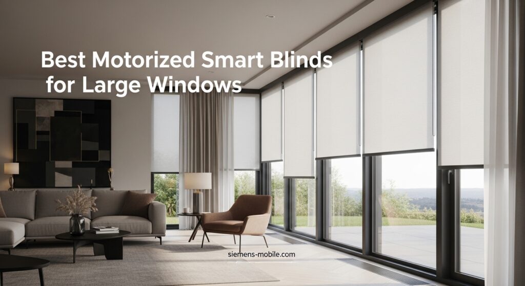Best Motorized Smart Blinds for Large Windows
