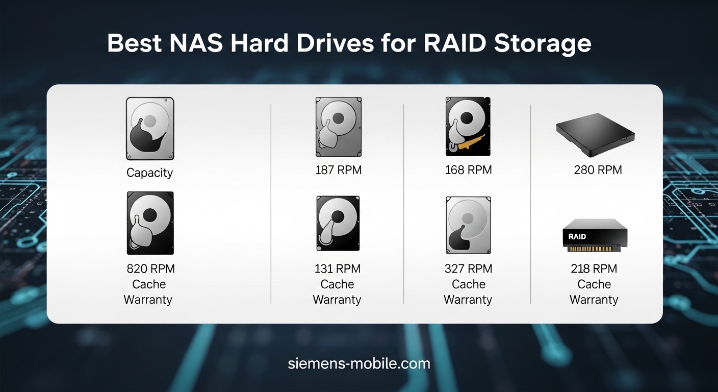 Best NAS Hard Drives for RAID Storage