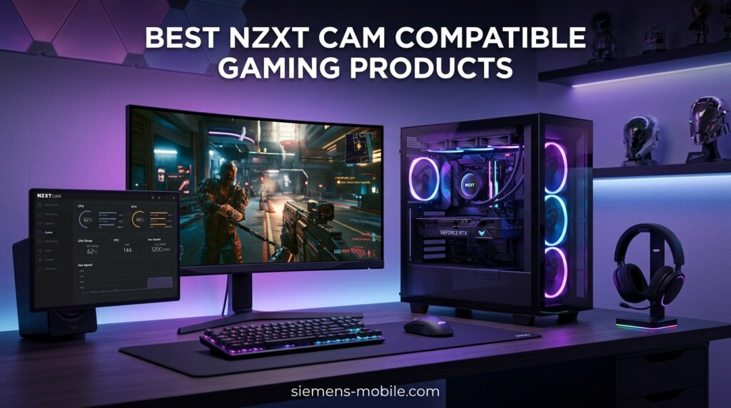 Best NZXT CAM Compatible Gaming Products
