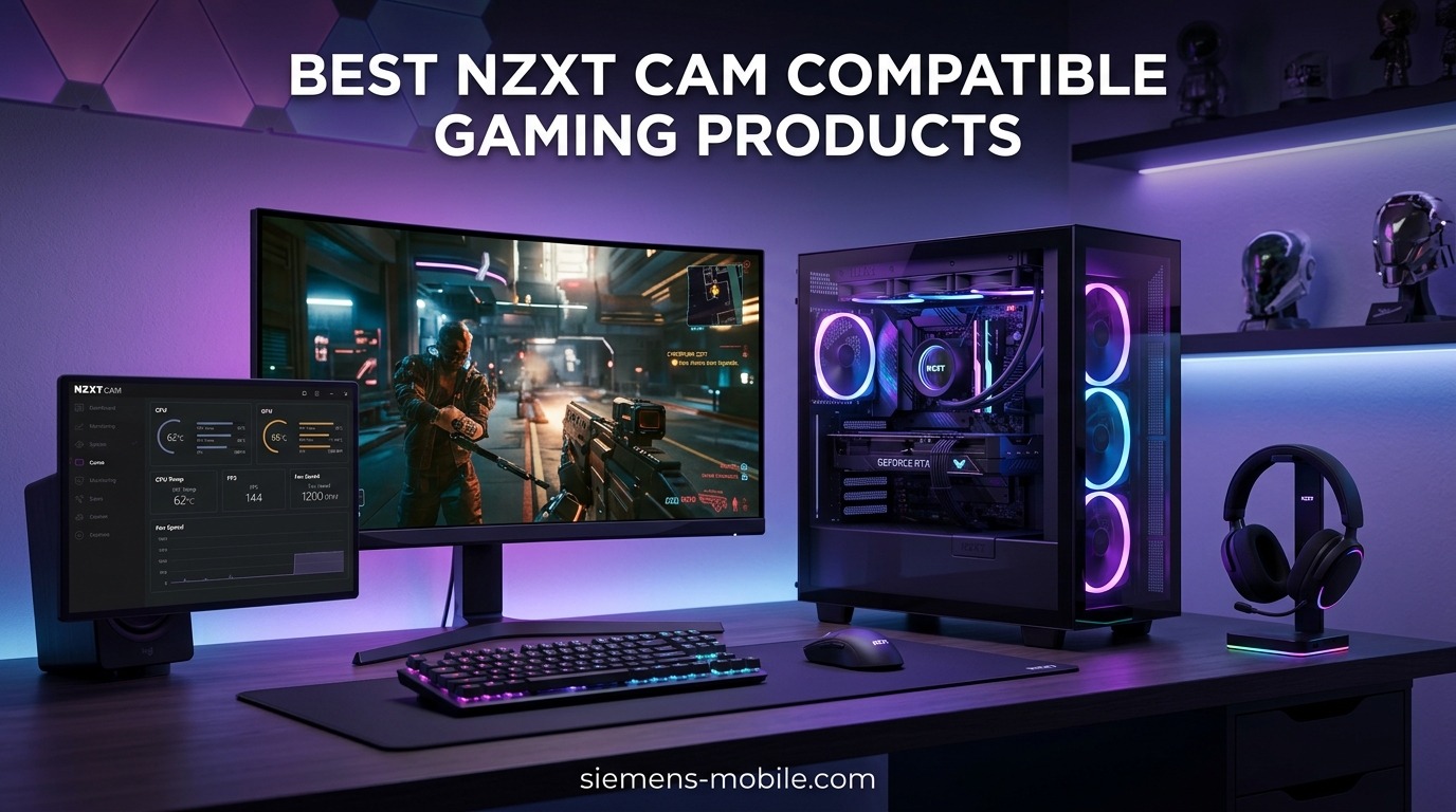 Best NZXT CAM Compatible Gaming Products