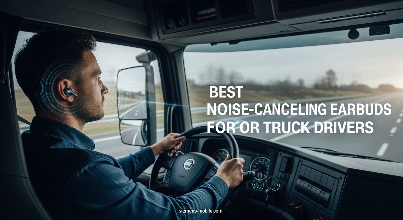 Best Noise-Canceling Earbuds for Truck Drivers