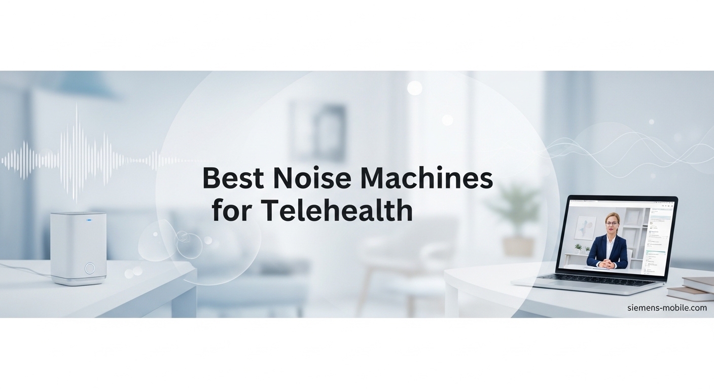 Best Noise Machines for Telehealth