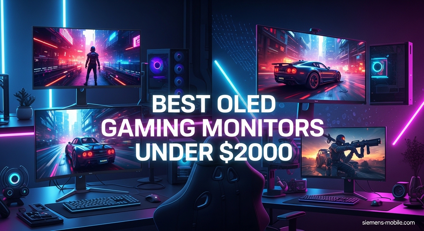 Best OLED Gaming Monitors Under $2000
