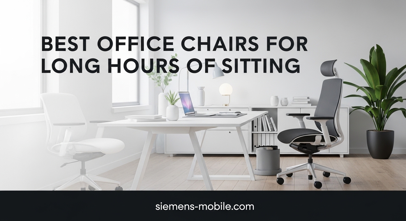 Best Office Chairs for Long Hours of Sitting