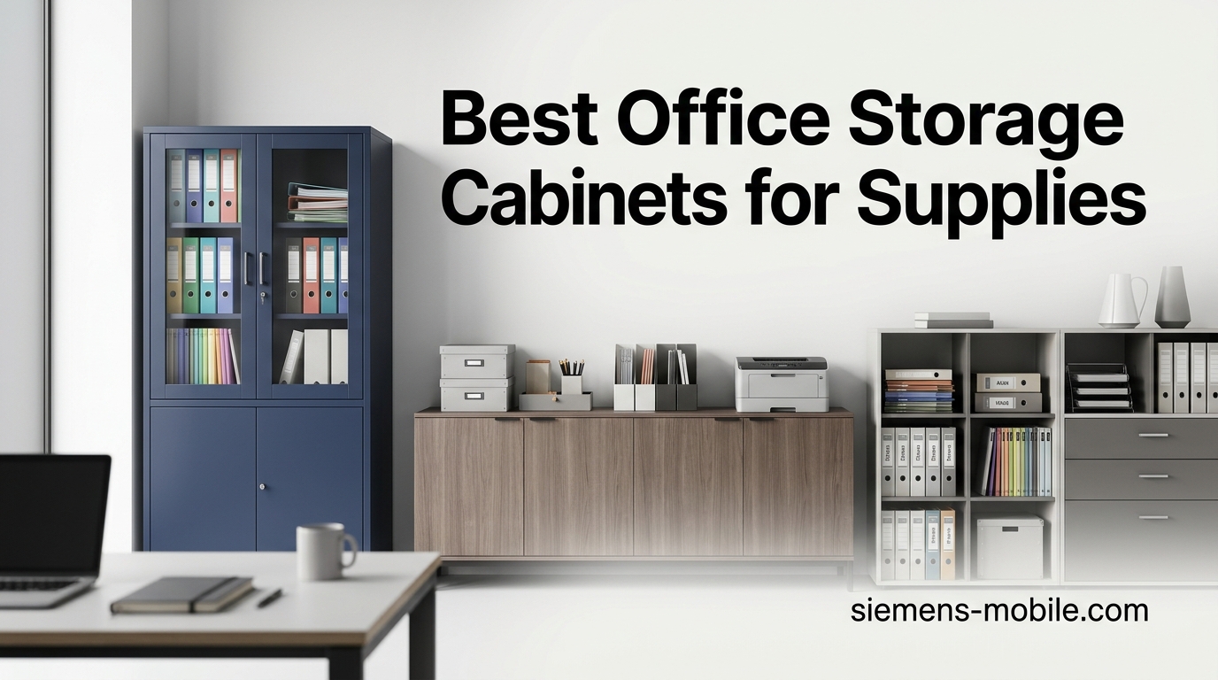 Best Office Storage Cabinets for Supplies