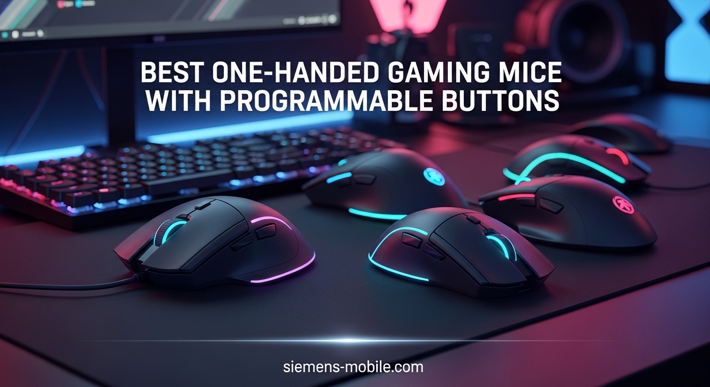 Best One-Handed Gaming Mice with Programmable Buttons