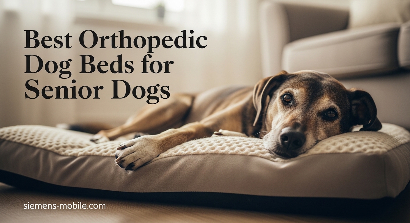 Best Orthopedic Dog Beds for Senior Dogs