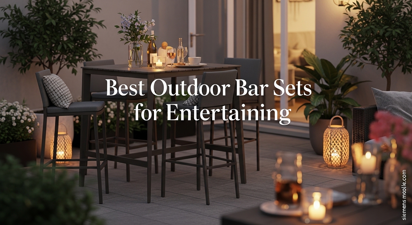 Best Outdoor Bar Sets for Entertaining