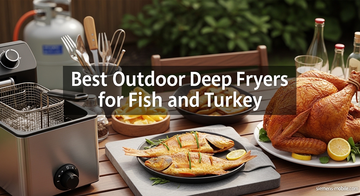 Best Outdoor Deep Fryers for Fish and Turkey