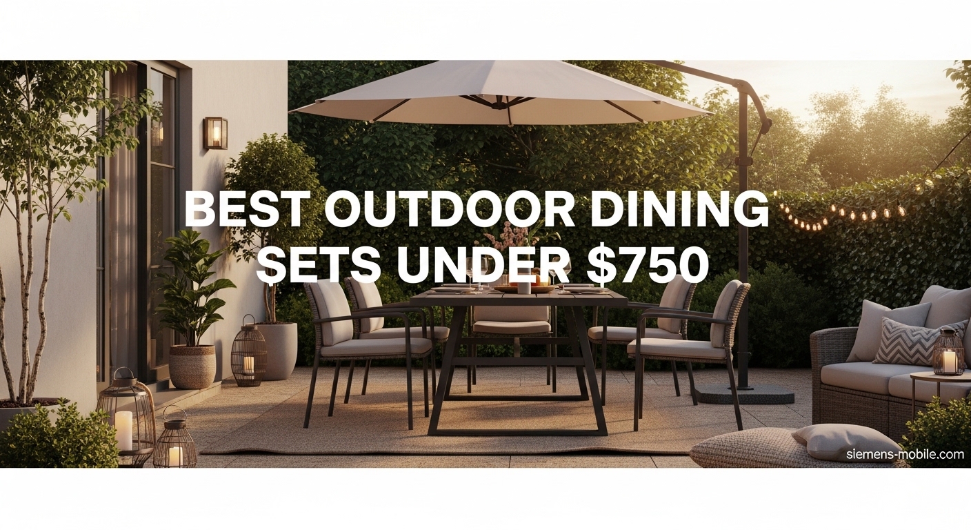 Best Outdoor Dining Sets Under $750