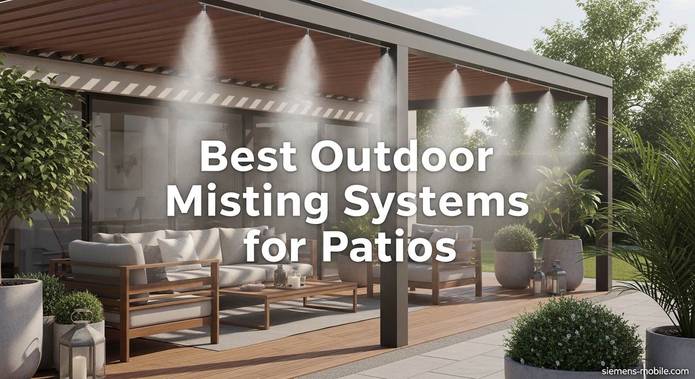 Best Outdoor Misting Systems for Patios