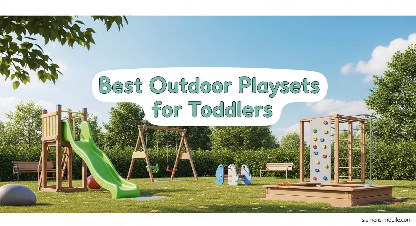 Best Outdoor Playsets for Toddlers