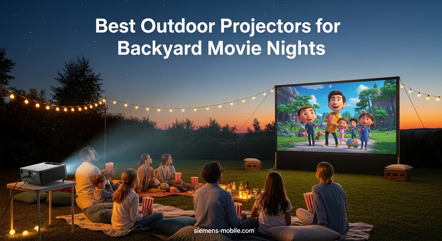 Best Outdoor Projectors for Backyard Movie Nights