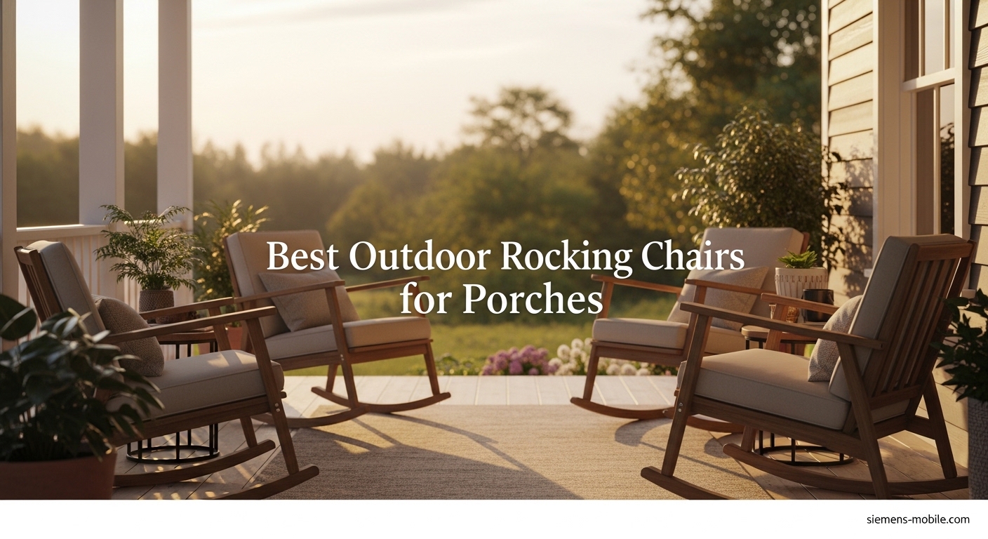 Best Outdoor Rocking Chairs for Porches