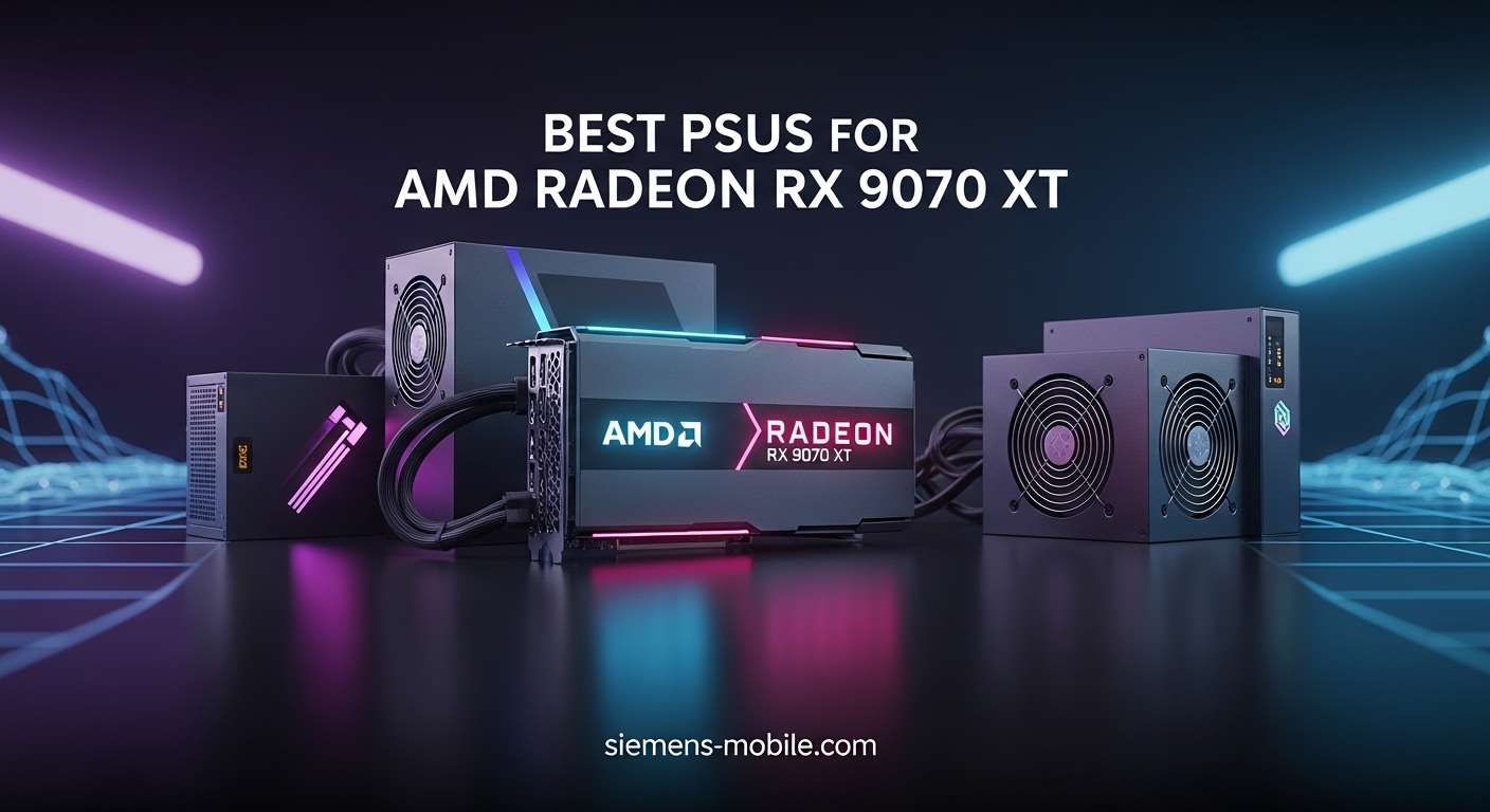 Best PSUs for AMD Radeon RX 9070 XT