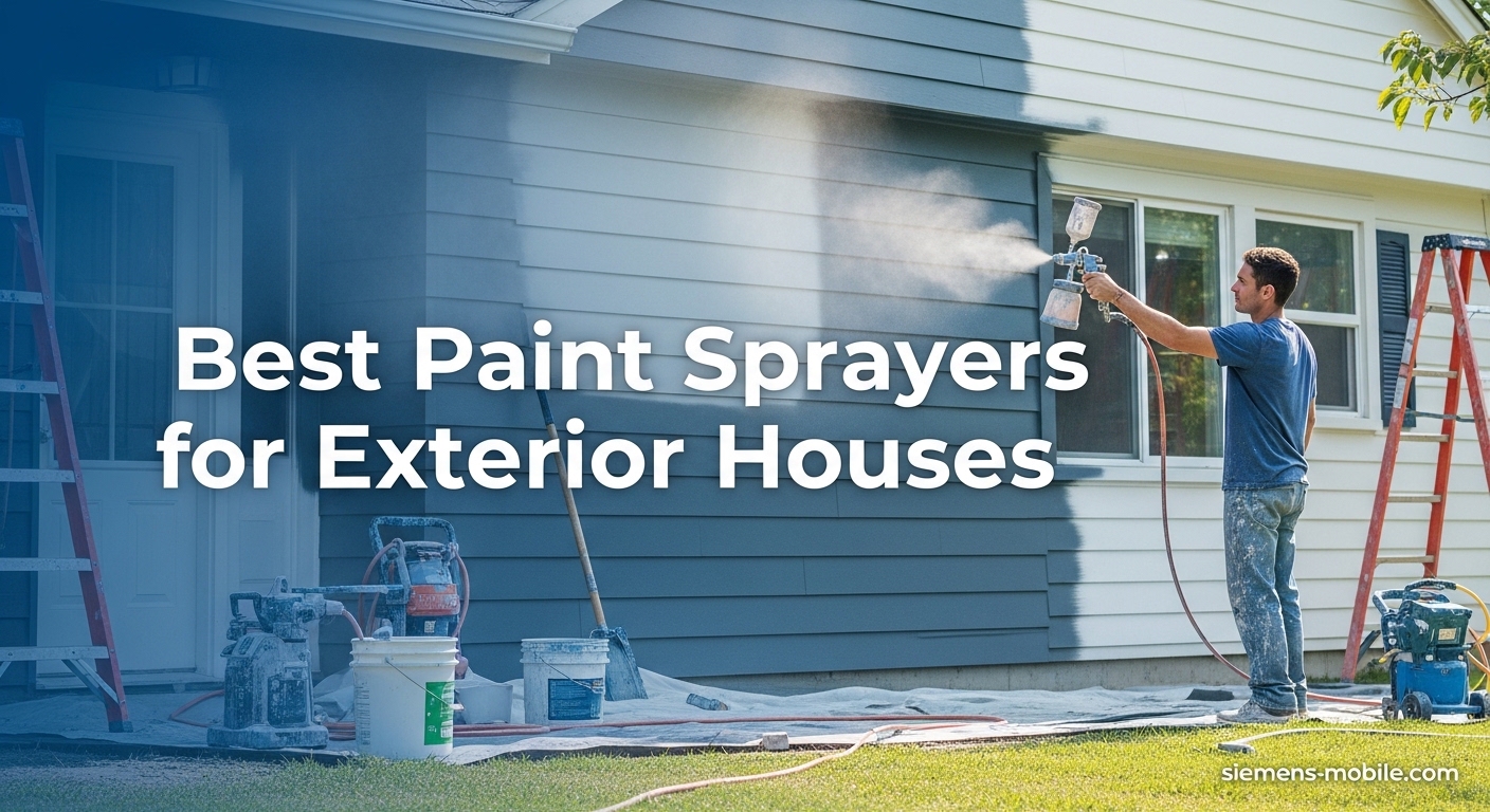 Best Paint Sprayers for Exterior Houses