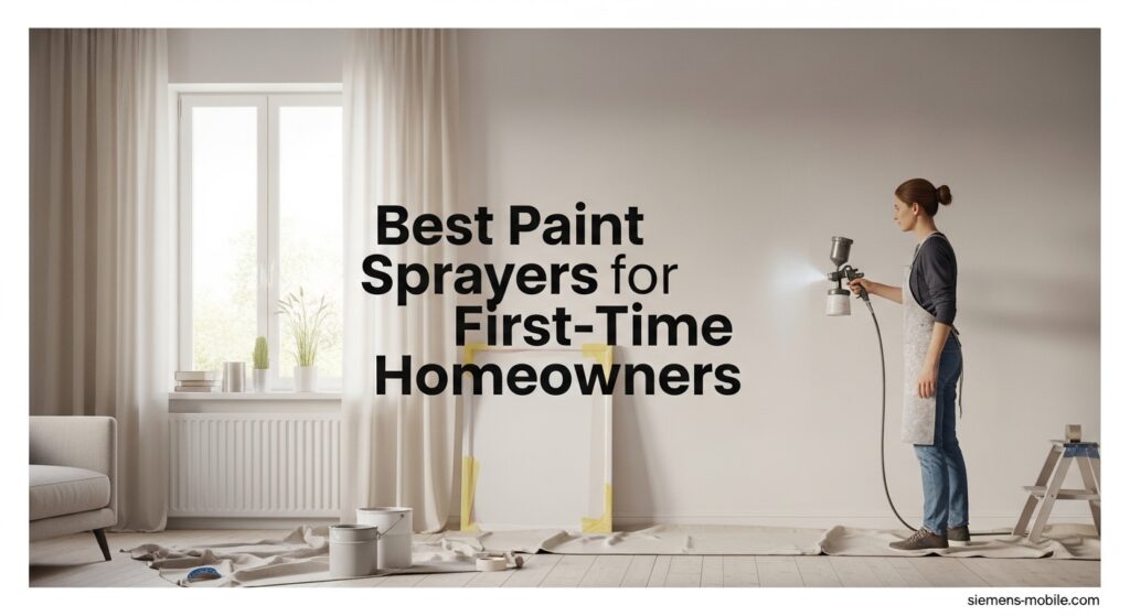 Best Paint Sprayers for First-Time Homeowners