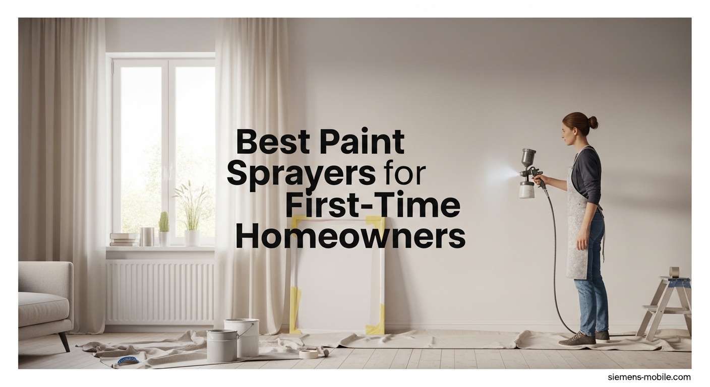 Best Paint Sprayers for First-Time Homeowners