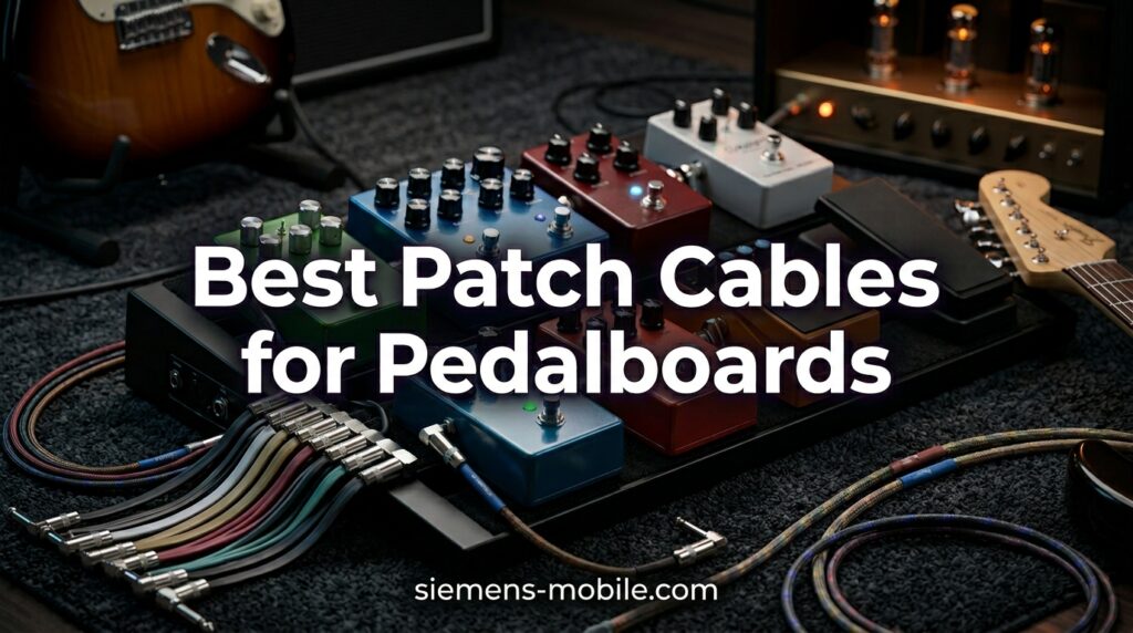 Best Patch Cables for Pedalboards