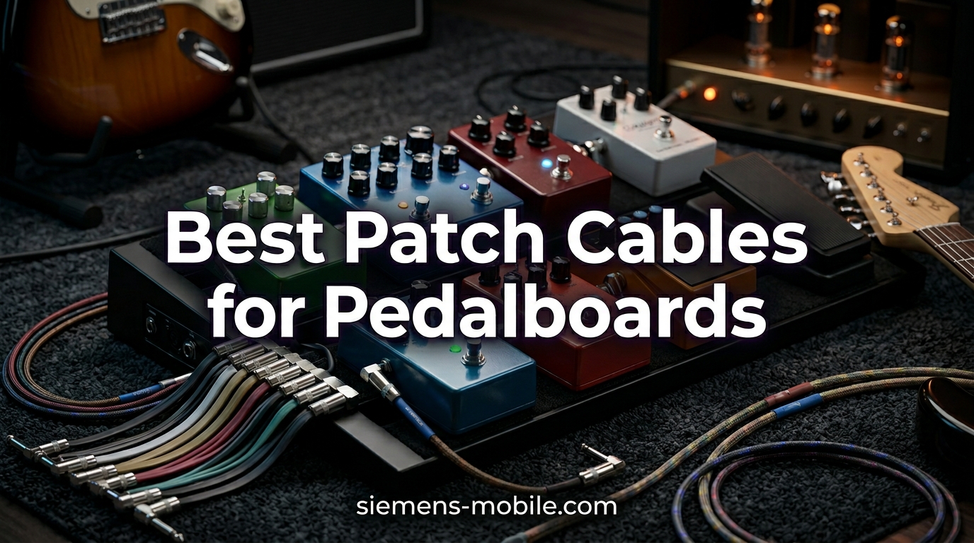Best Patch Cables for Pedalboards