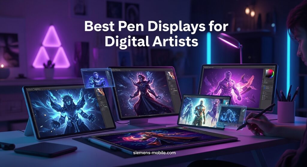Best Pen Displays for Digital Artists