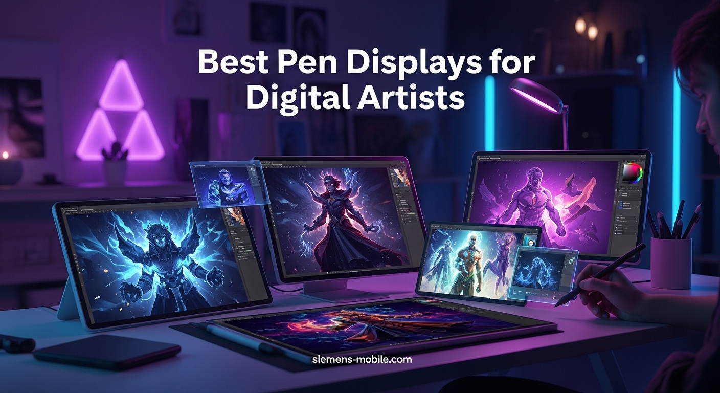 Best Pen Displays for Digital Artists