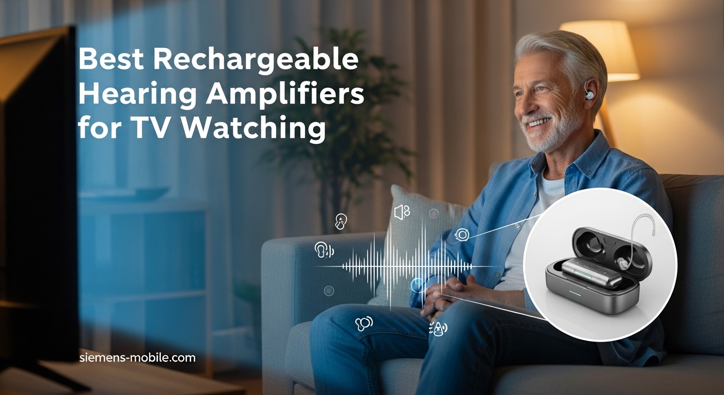 Best Rechargeable Hearing Amplifiers for TV Watching