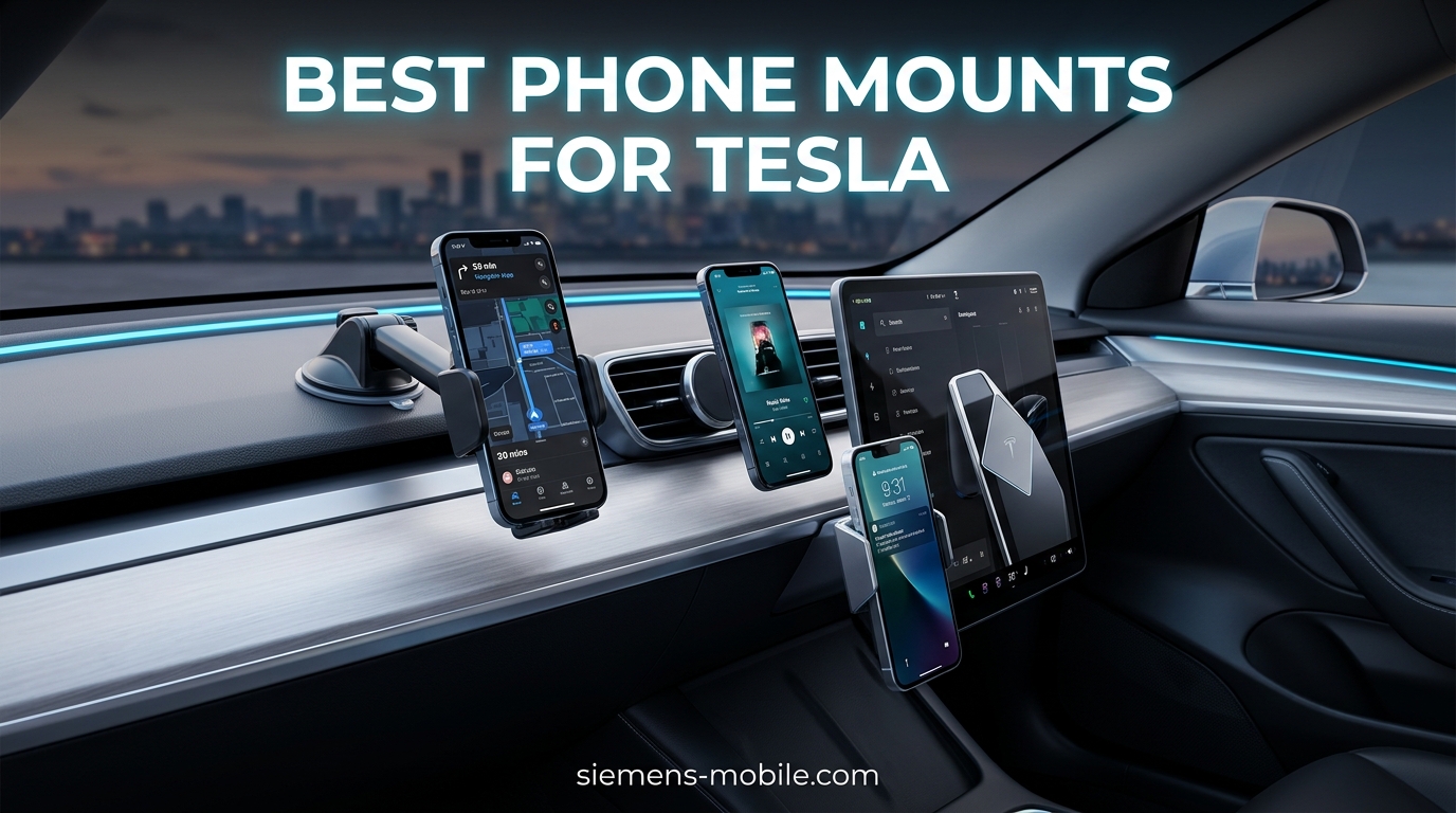 Best Phone Mounts for Tesla