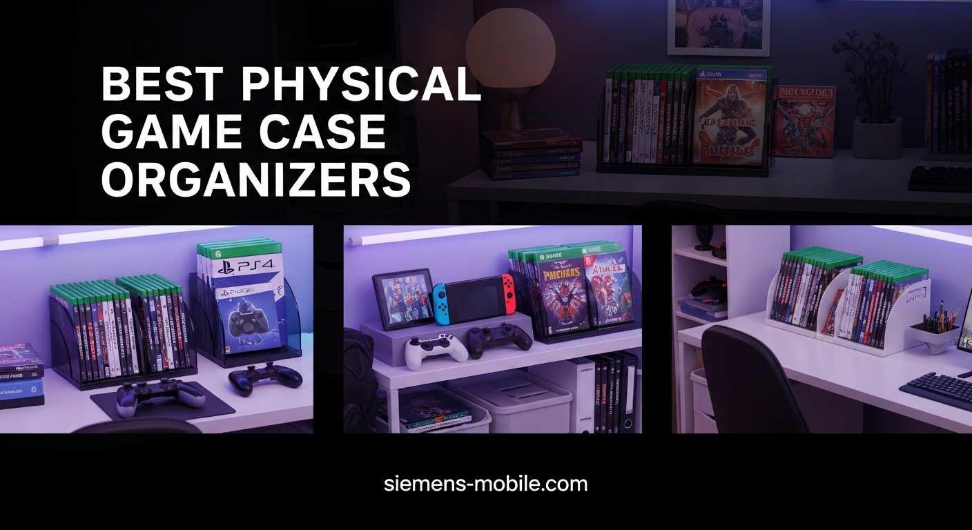 Best Physical Game Case Organizers
