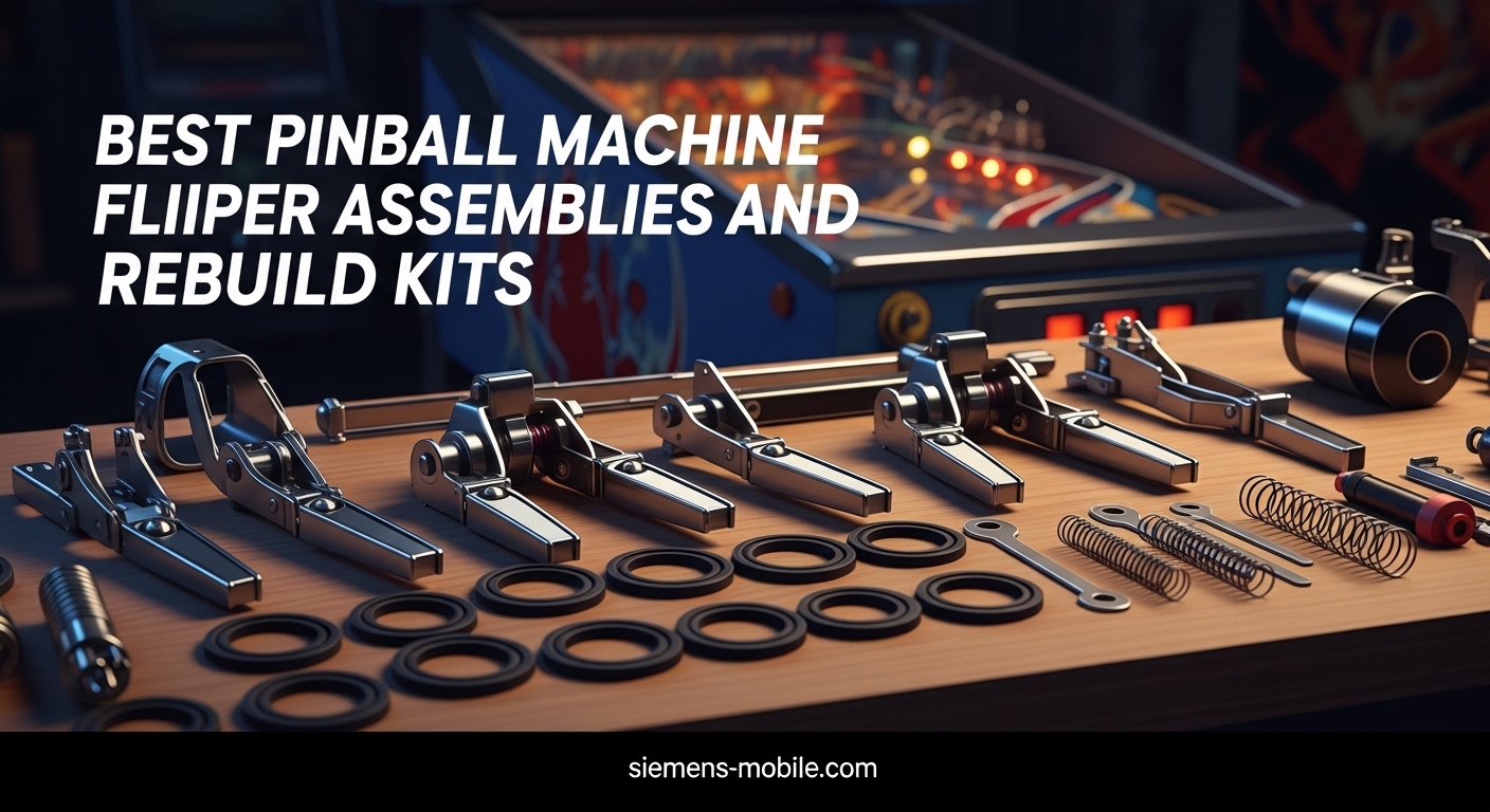 Best Pinball Machine Flipper Assemblies and Rebuild Kits