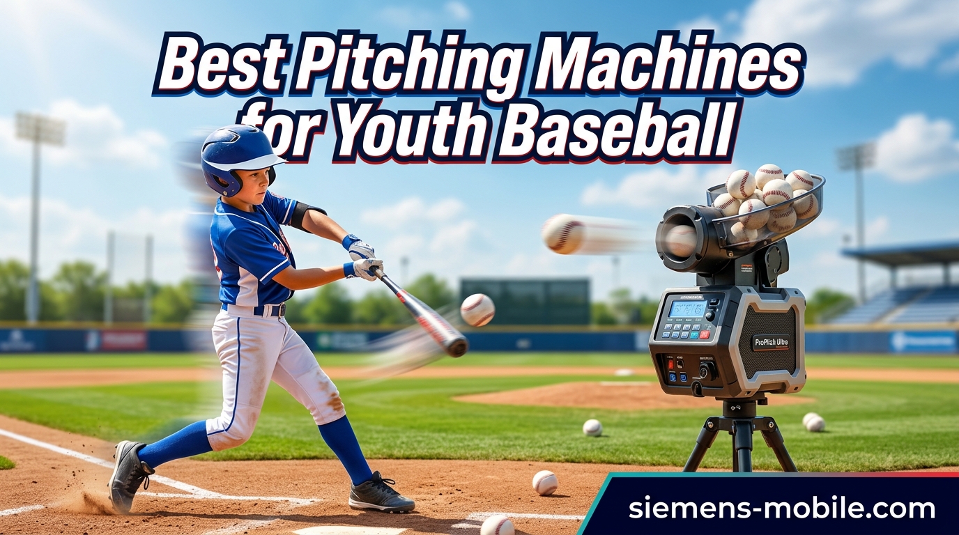 Best Pitching Machines for Youth Baseball