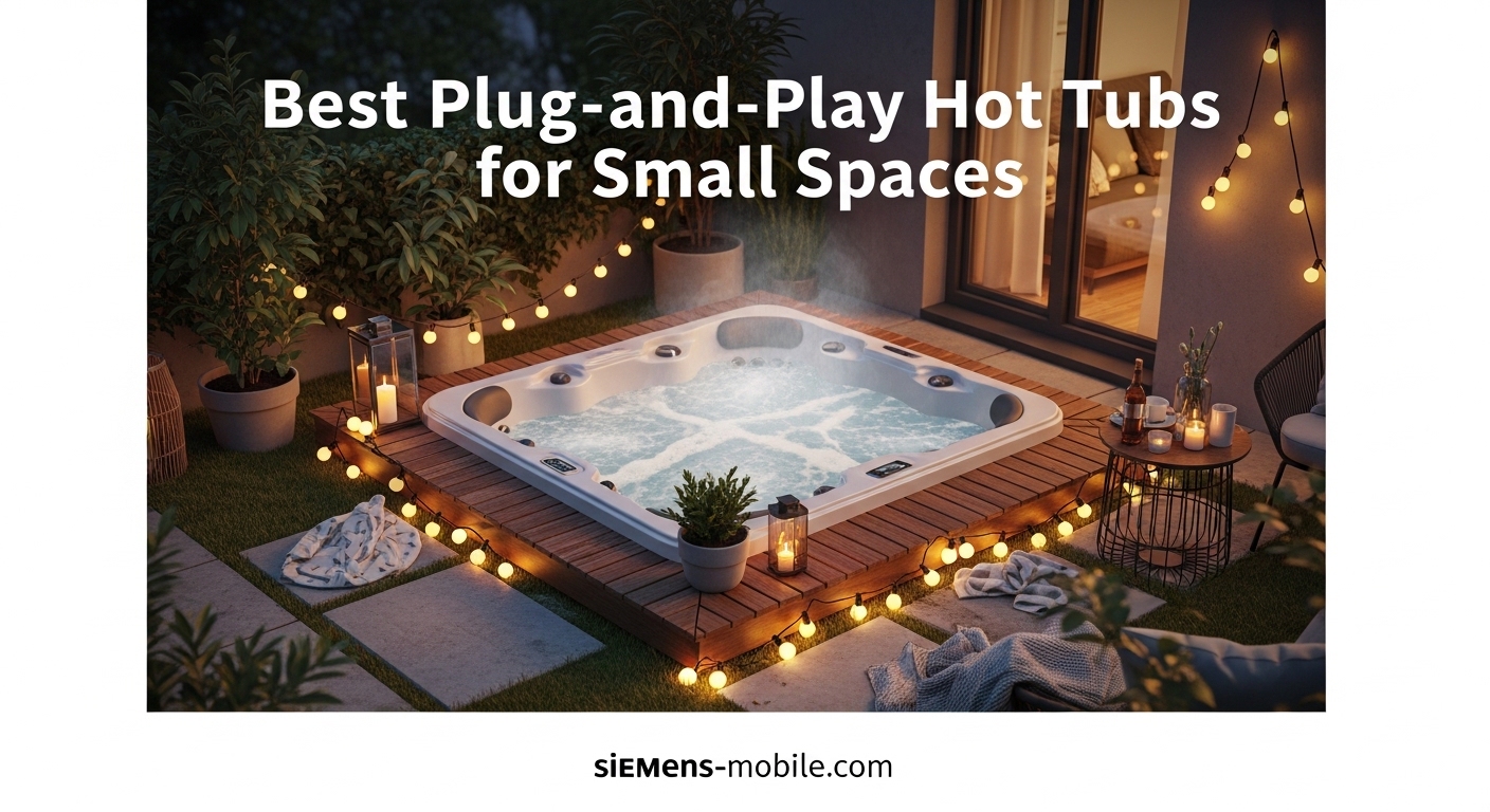 Best Plug-and-Play Hot Tubs for Small Spaces