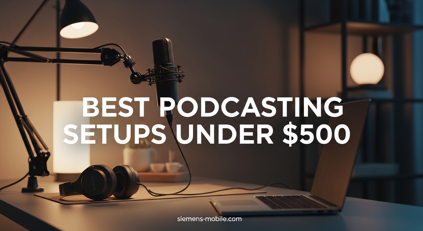Best Podcasting Setups Under $500