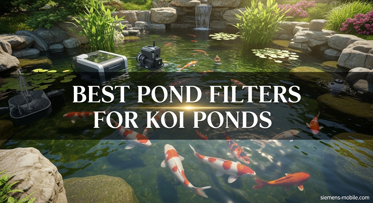 Best Pond Filters for Koi Ponds