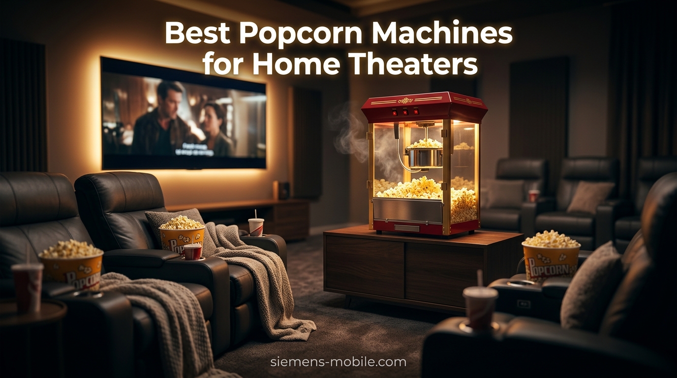Best Popcorn Machines for Home Theaters