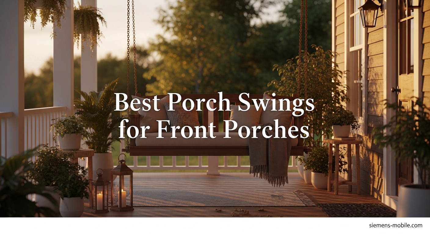 Best Porch Swings for Front Porches