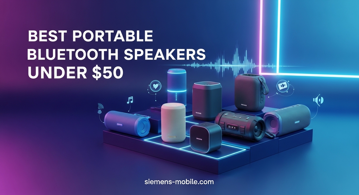 Best Portable Bluetooth Speakers Under $50