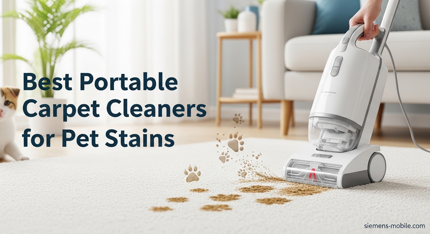 Best Portable Carpet Cleaners for Pet Stains