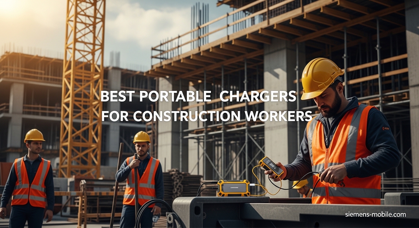 Best Portable Chargers for Construction Workers