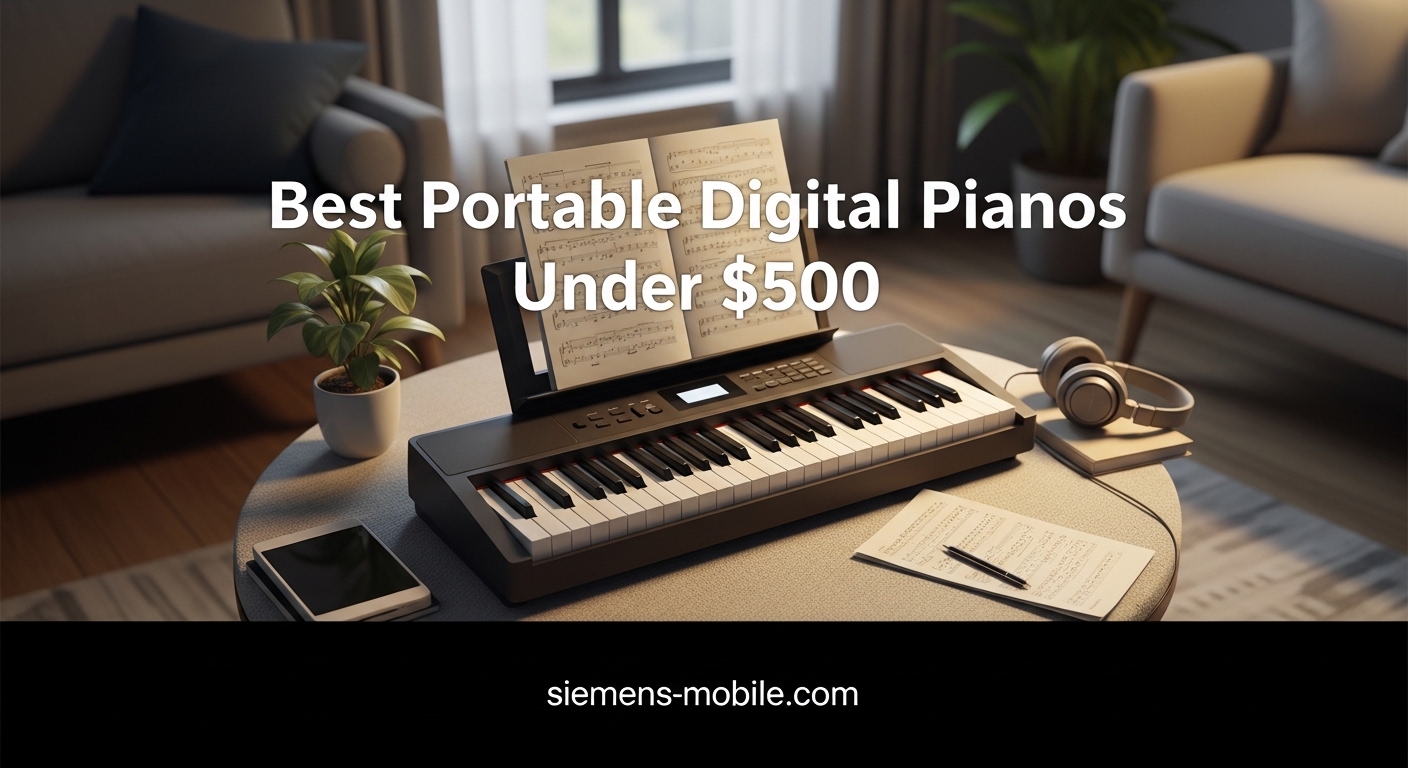 Best Portable Digital Pianos Under $500