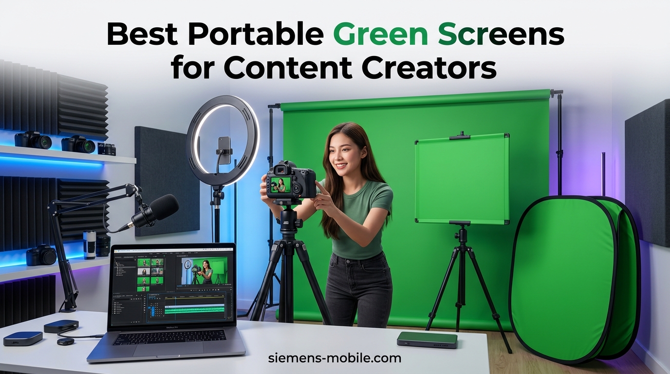 Best Portable Green Screens for Content Creators