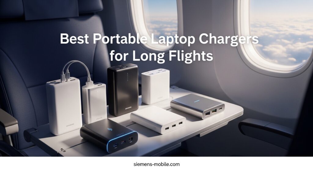 Best Portable Laptop Chargers for Long Flights