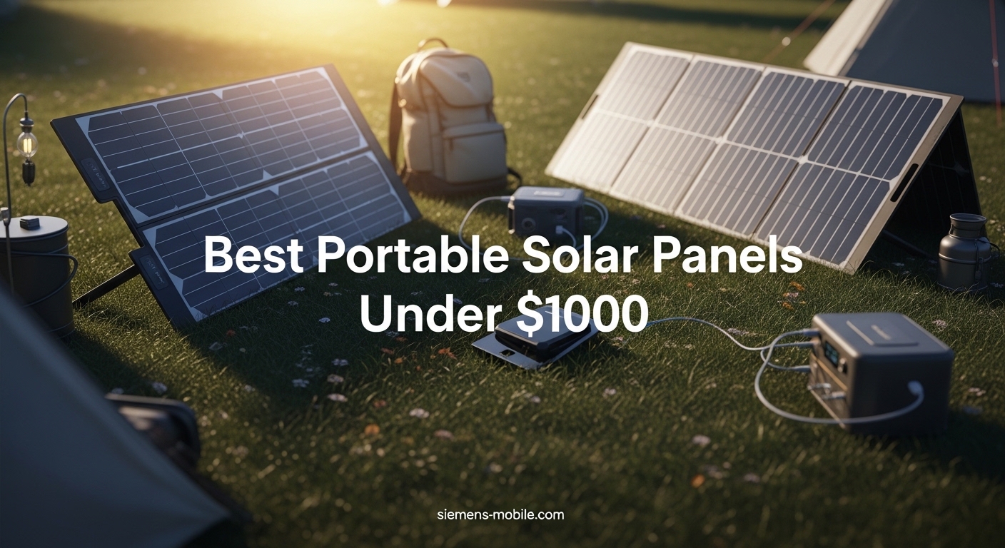 Best Portable Solar Panels Under $1000
