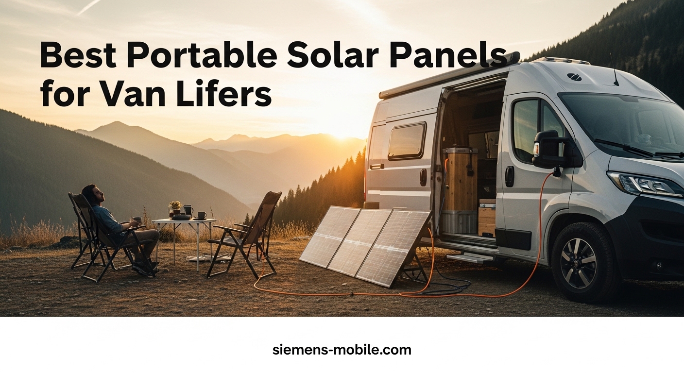 Best Portable Solar Panels for Van Lifers