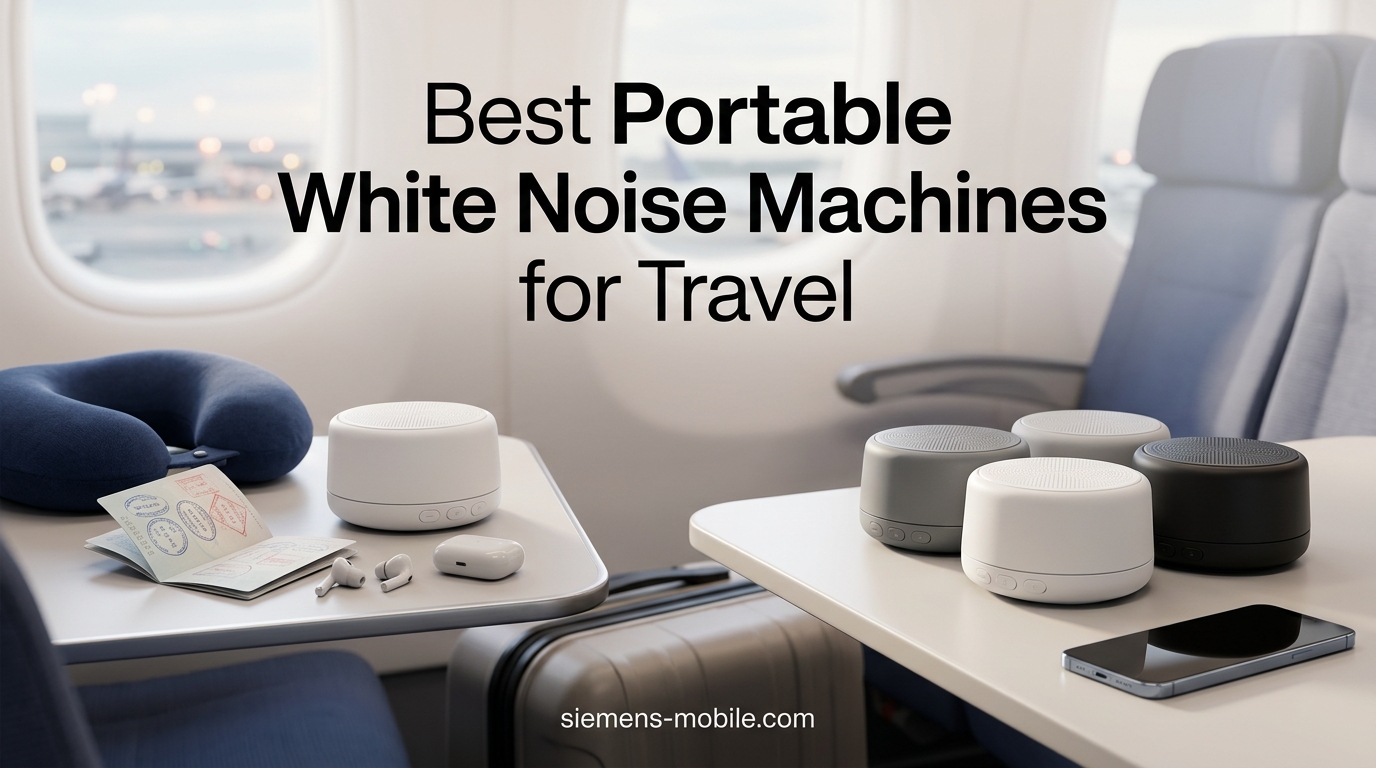 Best Portable White Noise Machines for Travel