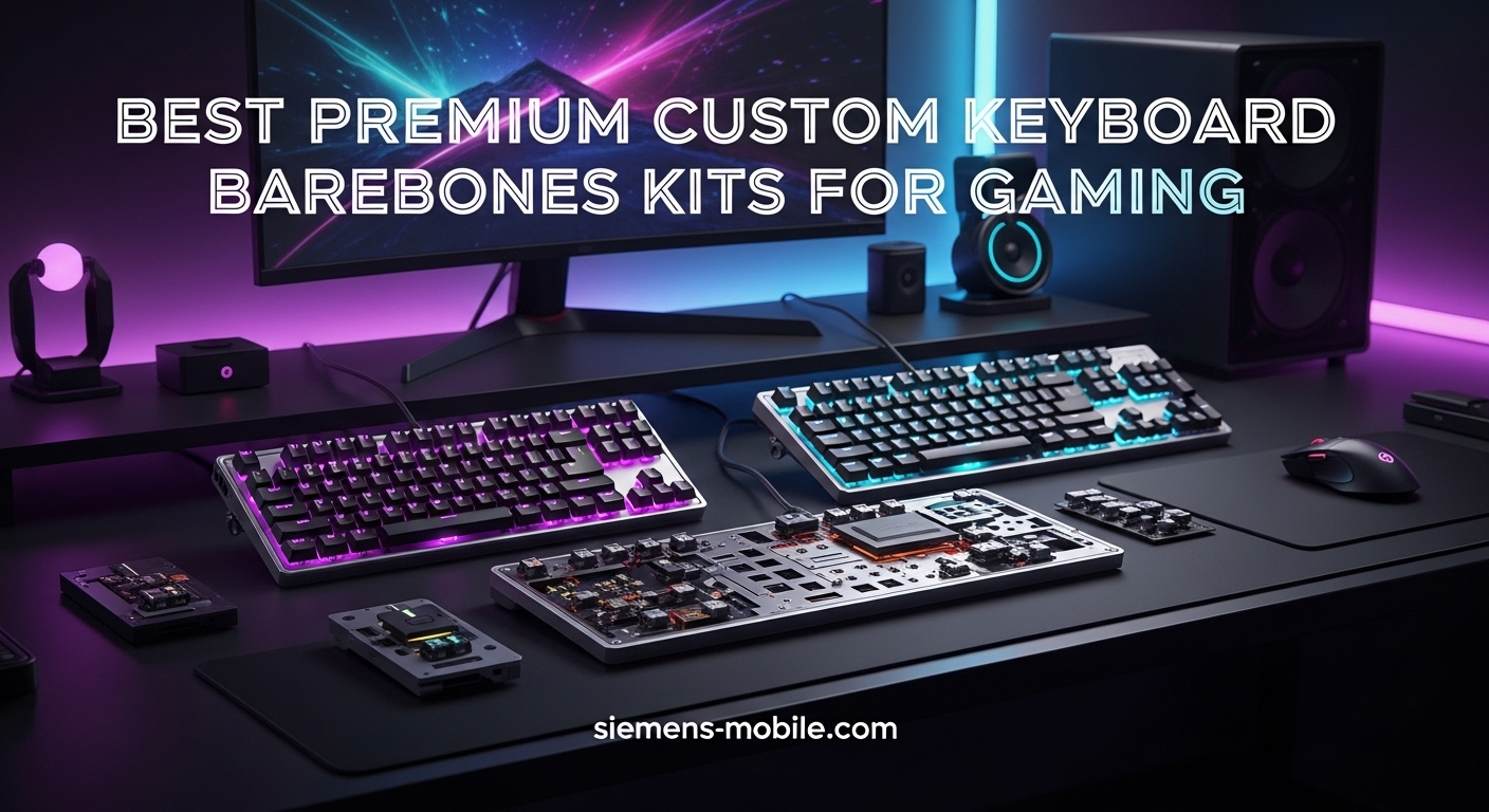 Best Premium Custom Keyboard Barebones Kits for Gaming