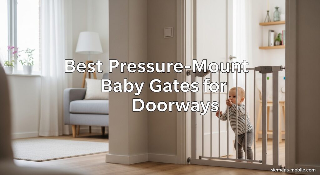 Best Pressure-Mount Baby Gates for Doorways