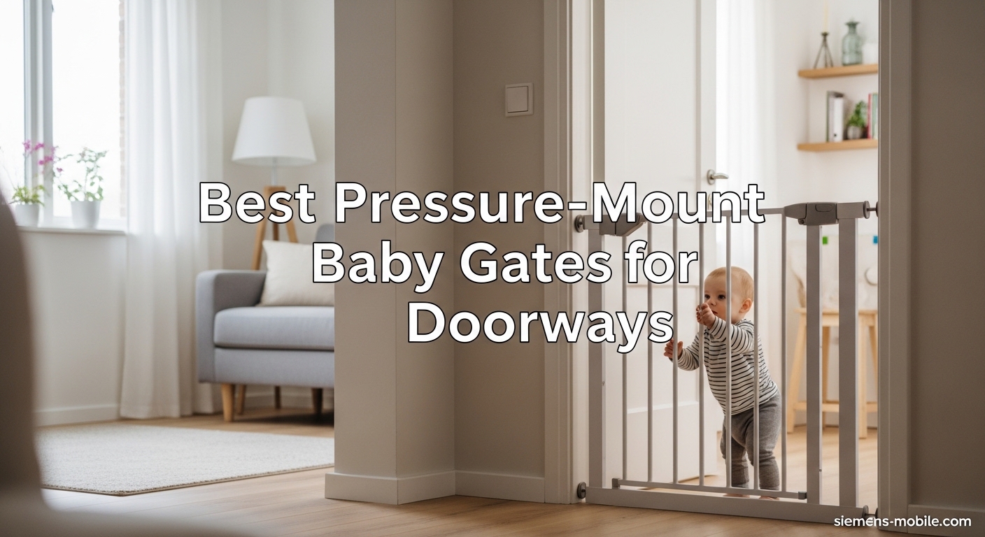 Best Pressure-Mount Baby Gates for Doorways