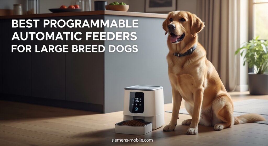 Best Programmable Automatic Feeders for Large-Breed Dogs